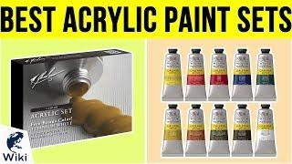 10 Best Acrylic Paint Sets 2019