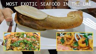 GEODUCK, OCTOPUS - Most Exotic Seafood in the DUBAI! - Kalba's first Restaurant #ThemForkBuddies