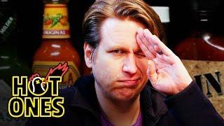 Pete Holmes Does Improv While Eating Spicy Wings | Hot Ones