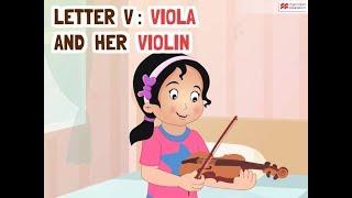 Alphabet Stories | LETTER V | VIOLA AND HER VIOLIN | Macmillan Education India