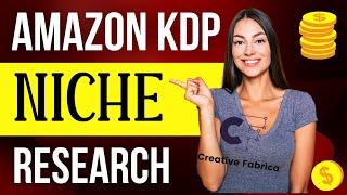 Amazon KDP Niche Research: How To Use Creative Fabrica To Find Profitable KDP Niches