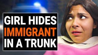 GIRL HIDES MIGRANT IN A TRUNK | DramatizeMe