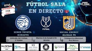 2ª Ronda | Copa del Rey Fútbol Sala | Xerez Toyota Nimauto vs Social Energy Alcalá FS | 08-10-24.