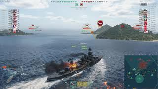 World of Warships USA Battleship Tier V NEW YORK