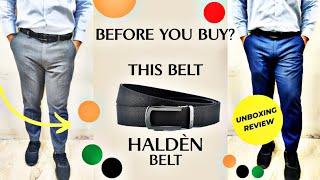 HALDEN BELT - MOST COMFORTABLE BELT FOR MEN -2022 AUTORATCH TECHNOLOGY WITH NO HOLE