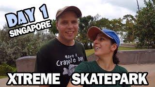 Xtreme Skatepark | Singapore Skateboarding VLOG 1