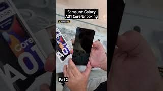 samsung galaxy a01 core unboxing