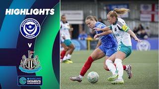 Newcastle Remain Unbeaten | Portsmouth v Newcastle Highlights | Barclays Women's Championship