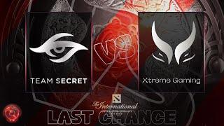 SECRET vs XTREME  Game 2 | TI 11 Last Chance Qualifiers | THE INTERNATIONAL 2022