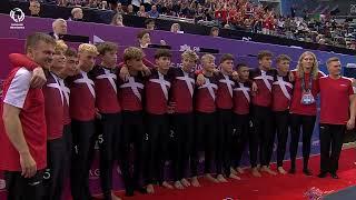 Denmark - 2024 TeamGym European Champions, junior men's team