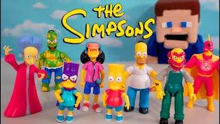 The Simpsons Deluxe Figures & Playset TOYS!! Jakks 5 inch HALLOWEEN 2024