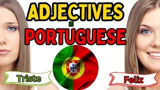 Common Adjectives in Portuguese  | Easy Portuguese Lesson