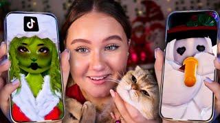 Testing VIRAL CHRISTMAS TIKTOK Outfit Hacks In Dress To IMPRESS...