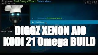 NEW Best Kodi Build - DIGGZ XENON AIO KODI 21 OMEGA BUILD| The Best Working Build 2024