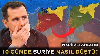 Esad 10 günde Nasıl Devrildi ? | Tek Parça |  Gün Gün Harita üzerinde Anlatım