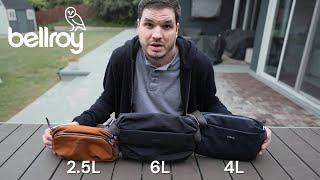 Searching for the perfect EDC sling... comparing 3 Bellroy bags