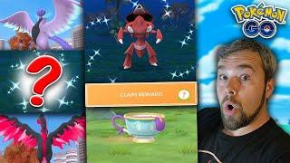 Sinistea is Here! Shinies Caught! Galarian Birds! & More! (Pokémon GO)