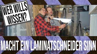 Macht ein Laminatschneider Sinn? Unfassbarer Laminat Schneider Test in unserem Tiny Home