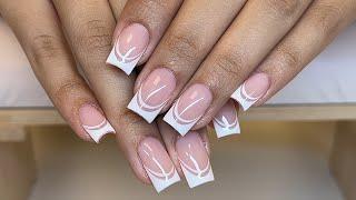 Short Gel-X Full Set | French Nails | How To Do Gel-X As A Beginner