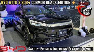 BYD Atto 3 Cosmos Black Edition 2024 Walkaround: The Ultimate EV Experience