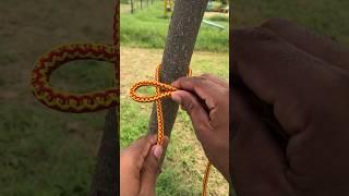 How to tie a Rope Knot 