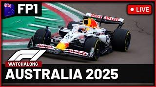 F1 LIVE - Australia GP FP1 Watchalong with Commentary