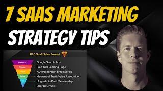 7 SaaS Marketing Strategy Tips