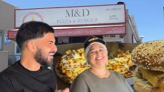 Best Pizza in Mitchell's Plain -Cape Town at “M&D Pizza & Burger” -  must try food in the Hood️”