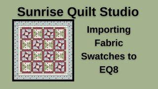 Importing Fabric Swatches into Eq8 from a Fabric Website