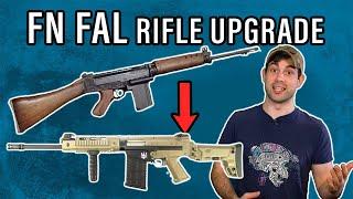 FN FAL classic rifle gets massive upgrade