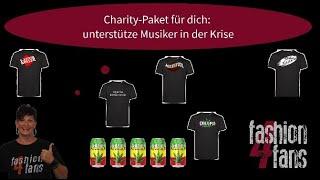 Charity-Aktion: fashion4YOU - unterstütze Bands mit dem Kauf dieser Shirts