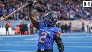 Ashton Jeanty Goes Off for 180 Yards & 2 TD in Boise State Win vs. San Diego State