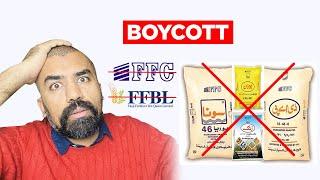 Boycott Fauji Fertilizer Company | Boycott Fauji Products | Ahmed Ali Khan