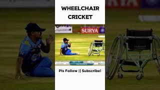 𝐖𝐡𝐞𝐞𝐥𝐜𝐡𝐚𝐢𝐫 𝐂𝐫𝐢𝐜𝐤𝐞𝐭 (141/500) ️   |  #wheelchaircricket #cricketfan #bigsix