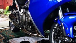 Honda Vfr 1200 Oil change tips