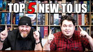 TOP 5 NEW TO US BOARD GAMES