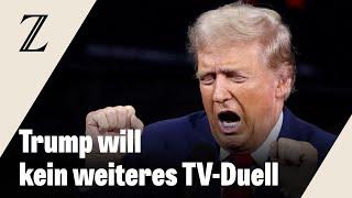 Trump sagt weiteres TV-Duell mit Harris ab