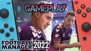 Football Manager 2022 Touch | Nintendo Switch Gameplay