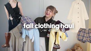 big fall clothing haul (dream wardrobe edition)