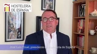 José Luis Yzuel, presidente de Hostelería de España