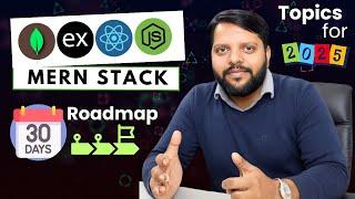 MERN Stack Fastest Roadmap You Need for 2025!️‍