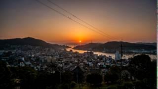 Sunrise Time Lapse at Miharashi-Tei (みはらし亭), Onomichi, Japan