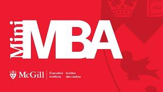 The Mini-MBA Series | McGill Executive Institute