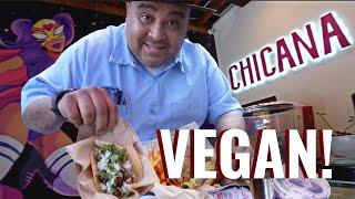 BEST MEXICAN VEGAN TACOS | Downtown FULLERTON CA. CHICANA VEGANA.