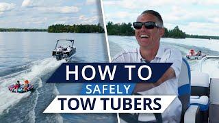 How to Safely Pull a Tube Behind a Boat