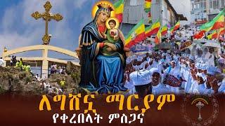 በዝማሬና በእልልታ የታጀበት ልዩ የንግስ መርሐ ግብር