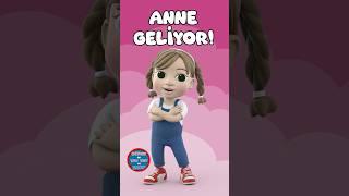 ‍‍‍ Anne Geliyor  Baba Geliyor  Tıp! #bebekşarkıları #çocukşarkıları