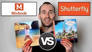 MIXBOOK vs SHUTTERFLY LAY FLAT PHOTO BOOK COMPARISON - REVIEW