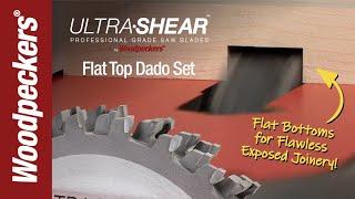 Ultra-Shear Flat Top Dado Blade Set | WoodPeckers Tools