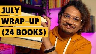  July 2024 Reading Wrap-Up: Top 24 Must-Read Books! 